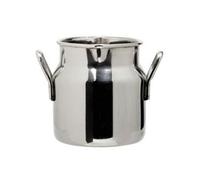 We Can Source It Ltd Stainless Steel Mini Milk Churn 2.5oz / 70ml, Small Milk Jug with Handles for Serving Milk, Cream and Sauces, Cafes Restaurants Catering Tableware, Dishwasher Safe, Pack of 48