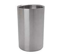 We Can Source It Ltd - Stainless Steel Wine Bottle Cooler - Double Wall Ice Bucket with Brushed Finish - Rust and Acid Resistant - Keeps Drinks Chilled - Bars, Restaurants, Homes and Parties