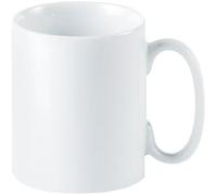 We Can Source It Ltd Straight Sided Mugs Pack of 6 - 10oz & 12oz Coffee and Tea Mugs Ideal for Cafes Restaurants Hotels Catering Services and Everyday Home Use Hot Drinkware (White, 12, Ounces)