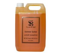 We Can Source It Ltd - Summer Sorbet Fragrance Liquid Shampoo with Pelican Pump - Ideal for All Hair Types - Daily Use in Homes Salons and Workplaces - Smooth Application and Fresh Scent - 5 Litre