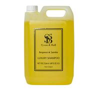 We Can Source It Ltd - Syson & Ball Luxury Bergamot & Jasmine Fragrance Shampoo - 5 Litre Bottle with Pelican Pump - Natural Ingredients - Perfect for Hotels, Spas, Salons & Home Use