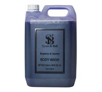 We Can Source It Ltd - Syson & Ball Luxury Body Wash 5L - Bergamot & Jasmine Scent - Premium Hotel & Spa Toiletries - Natural Shower Gel - Ideal for Guests, Hospitality & Home