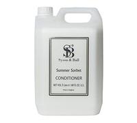 We Can Source It Ltd - Syson & Ball Summer Sorbet Conditioner - Natural Alcohol Free Luxury Fruity Fragrance Hair Softener - Professional Hair Conditioner for Salons, Hotels, Spas and Gyms - 5L Bottle