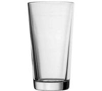 We Can Source It Ltd - Utopia 20oz Pint Beer Glasses 16 x 9.2cm - Pack of 4 | Contemporary Clear Pint Drinking Glasses for Beer, Lager, Ale and Cider - Premium Glass Tumblers for Home Bars, Pubs & Clubs