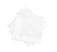 We Can Source It Ltd - White 2-Ply Paper Napkins 24cm - Cocktail Napkins for Bars, Restaurants, Cafés, Parties & Home - Recyclable Disposable Bar Caddy Napkins - Pack of 250
