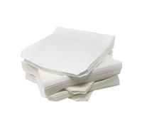 We Can Source It Ltd - White Greaseproof Paper Bags 6 x 6 Inch - Flat Food-Grade Bags with Strong Grease Resistance for Sweets, Pastries, Snacks - Ideal for Cafes, Bakeries & Takeaway - Pack of 500