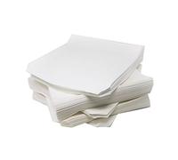 We Can Source It Ltd - White Greaseproof Paper Bags 8.5 x 8.5 Inch with Strong Durable Design - Ideal for Sandwiches, Sweets, Pastries, Grocery & Takeaway Food - Easy to Store and Fold - 500 Bags