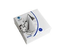 We Can Source It Ltd - White Paper Napkins 40cm 8 Fold with Soft Linen Feel - Luxury Table Napkins for Dining, Weddings and Events - Strong and Absorbent Design - 50 Napkin (1 Packs)