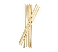 We Can Source It Ltd - Wooden Round Head Hot Drinks Tea Coffee Hot Chocolate Stirrers - Eco-Friendly 100% Natural Biodegradable Compostable Recyclable - For Party, Cafe, Home-7.5inch/19cm - 1000 Pack
