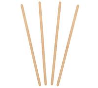 We Can Source It Ltd - Wooden Stirrer Sticks 7 Inch with Rounded Ends - Disposable Drink Stirrers for Tea, Cocktails - Smooth Finish & Single Use Design for Home, Events - Pack of 10 x 1000 Pieces