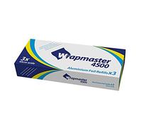 We Can Source It Ltd - Wrapmaster 4500 Aluminium Foil Refill Rolls - 90m x 45cm Wide Dispenser Film - Food-Safe, Heat-Resistant Foil Wrap for Cooking, Baking, Roasting & Catering - Pack of 6