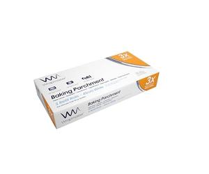 We Can Source It Ltd - Wrapmaster 4500 Baking Parchment Refills 450mm x 50m - Silicone Coated Non Stick Baking Paper Rolls - Easy Release Greaseproof Paper for Catering and Kitchens - Pack of 3 Rolls