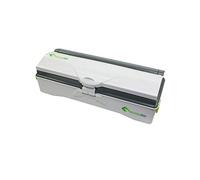 We Can Source It Ltd - Wrapmaster Duo Double Dispenser 18" - Foil and Cling Film Holder with Easy-Cut Blade - Portable Food Wrap Dispenser for Kitchen, Baking, and Catering - Durable & Easy to Clean