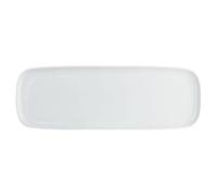 We Can Source It Porcelain Serving Platters - Set of 4 White Rectangular Plates | Large Serving Trays for Buffets, Appetizers, Dessert, Snacks & Party Food | Microwave & Dishwasher Safe (37x13cm)