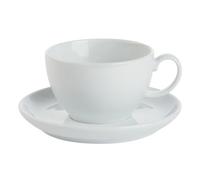 We Can Source It Prestige Bowl Shaped Cup 30cl Pack of 12 Perfect for Savoring Creamy Latte Moments and Frothy Mocha Blends Ideal for Garden Lounges Bistro Tables and Suitable for Morning Coffee