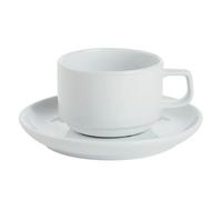 We Can Source It Prestige Saucer 16cm Pack of 24 Modern Drink Plate for Bistros Tearoom Guest Areas Home Table Dining Surfaces Perfect for Serving Espresso Pastries Seasonal Fruit Warm Infusions Cocoa