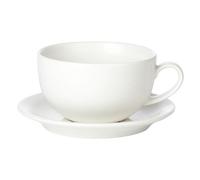 We Can Source It Round Standard Saucer 15cm / 6", White Ceramic Saucer, Coffee & Tea Cups Drinking Plate for Home, Café & Restaurants Counters - Dishwasher & Microwave Safe