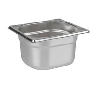 We Can Source It Stainless Steel GN 1/6 100mm Pack of 1 Durable Food Grade Pan Corrosion Resistant Stainless Steel Build Easy to Clean Ideal for Buffet Service Catering and Commercial Kitchen Use