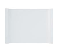 We Can Source It White Porcelain Serving Platters, Pack of 6 Rectangular Plate - 28x20cm | Ideal for Buffets, Appetisers, Desserts, Party Food, Dishwasher Safe