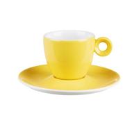 We Can Source It Yellow Espresso Cup 3oz Pack of 12 Designed for Macchiato Espresso and Creamy Cappuccino Ideal for Cafes Home Kitchens Outdoor Terraces Afternoon Coffee Rituals Refined Tabletop Use