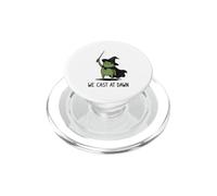 We Cast At Dawn Spooky Magic Frog Meme Witchcraft Witches PopSockets PopGrip for MagSafe