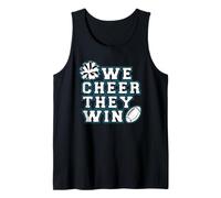 We Cheer They Win - Cheerleader Sport Team Girl Cheerleading Tank Top
