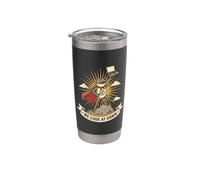 We Code At Dawn Funny Programmer Coder Frog Hero Stainless Steel Insulated Tumbler