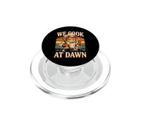 We Cook At Dawn Cat Chef PopSockets PopGrip for MagSafe