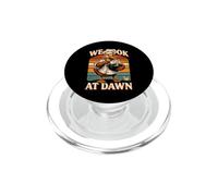 We Cook At Dawn Duck Chef Kitchen Humor PopSockets PopGrip for MagSafe