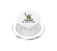 We Cook At Dawn Frog Funny Frog Meme Cooking Chef Culinary PopSockets PopGrip for MagSafe