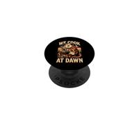 We Cook At Dawn Opossum PopSockets Adhesive PopGrip
