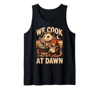 We Cook At Dawn Opossum Tank Top