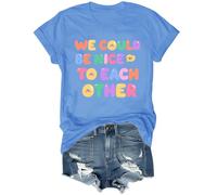 We Could Be Nice to Each Other Shirt, We Could Be Nice to Each Other Tshirt Graphic Tees Carolina Blue