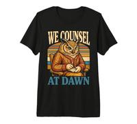 We Counsel At Dawn Owl Counselor Premium T-Shirt