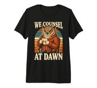 We Counsel At Dawn Owl Counselor Premium T-Shirt