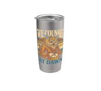 We Counsel At Dawn Owl Counselor Stainless Steel Insulated Tumbler