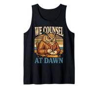 We Counsel At Dawn Owl Counselor Tank Top