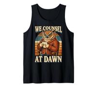 We Counsel At Dawn Owl Counselor Tank Top