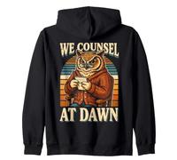 We Counsel At Dawn Owl Counselor Zip Hoodie