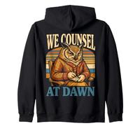 We Counsel At Dawn Owl Counselor Zip Hoodie
