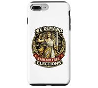 We Demand Fair Free Elections Lady Justice Case for iPhone 7 Plus/8 Plus