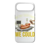 We Did Everything Could Funny Hot Dog Humor Foodie Cooker Case for iPhone Air