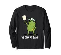 We Dink At Dawn Pickleball Long Sleeve T-Shirt