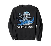 We Dive At Dawn Sea Ocean Stingray Animal Manta Ray Sweatshirt