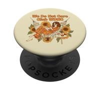 We Do Not Care Club WDNC Reading Book Boho Floral PopSockets Adhesive PopGrip