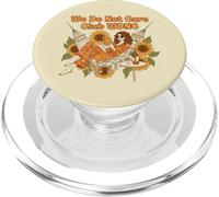 We Do Not Care Club WDNC Reading Book Boho Floral PopSockets PopGrip for MagSafe