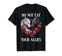 We Do Not Eat Allies Dragon Book Lover Dark Romance Smutty T-Shirt