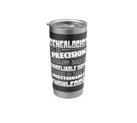We Do Precision Guesswork - Genealogist Ancestry Genealogy Stainless Steel Insulated Tumbler