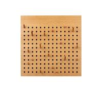 We Do Wood Scoreboard Square Coat Rack Oak