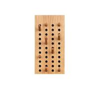 We Do Wood Scoreboard Vertical Coat Rack Small Oak
